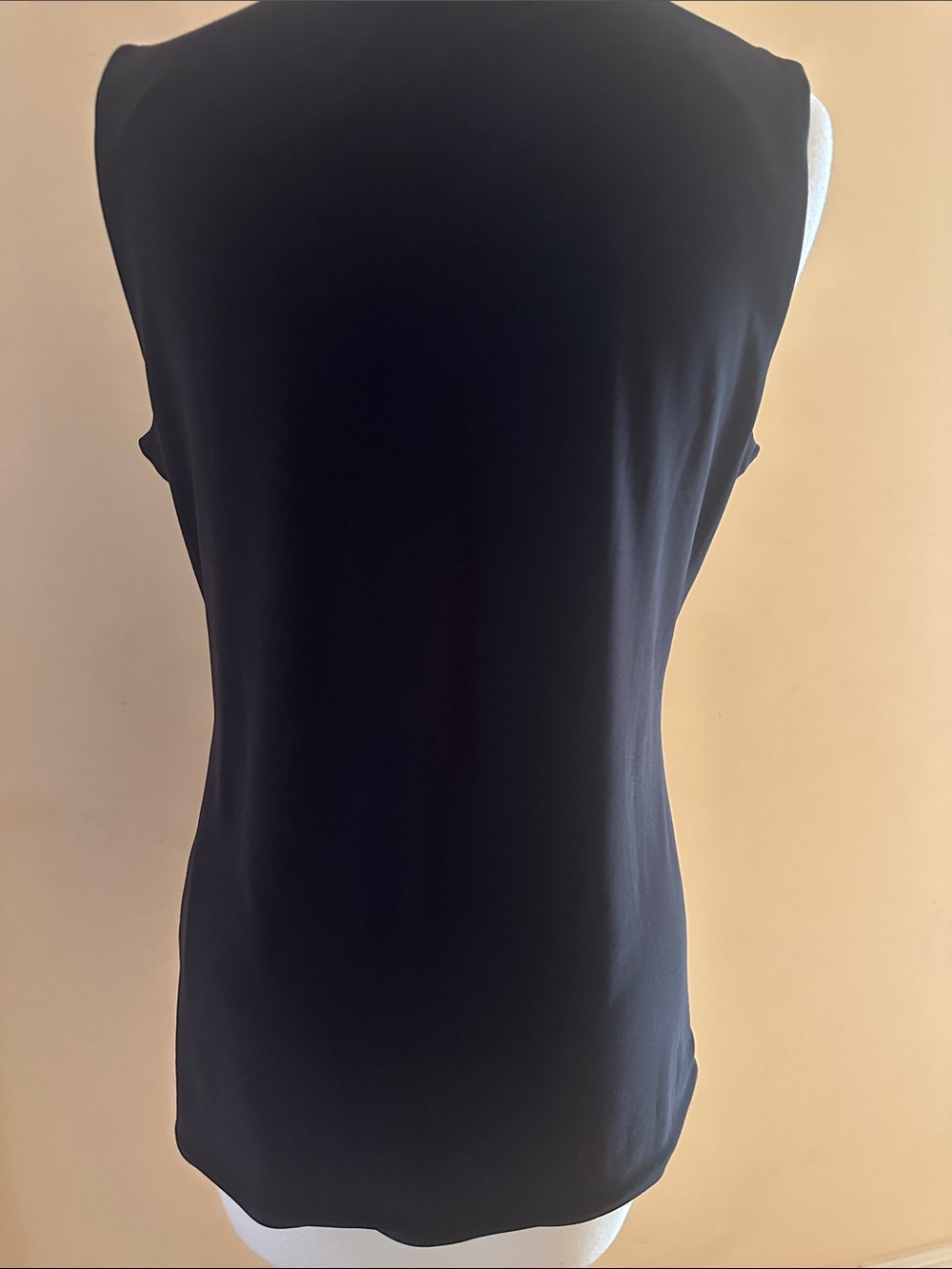 White House Black Market Black Tank with White Trim - Picture 3 of 5